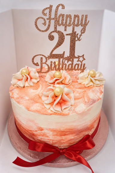 Victoria Sponge Birthday Cake