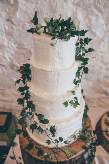 Rustic Wedding Tiered Cake