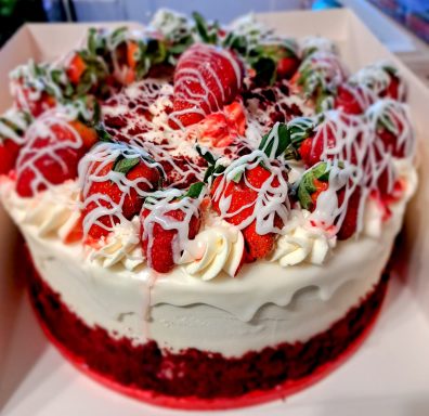 Strawberry & White Chocolate Red Velvet