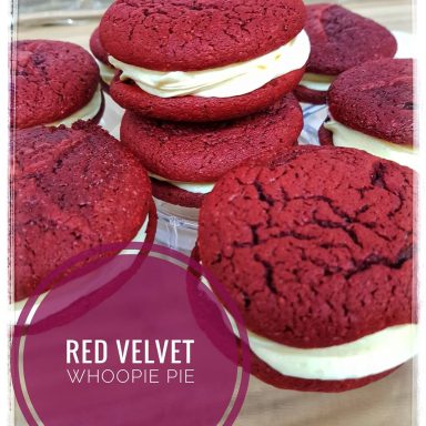 Red Velvet Whoopie Pies