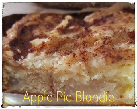 Apple Pie Blondies